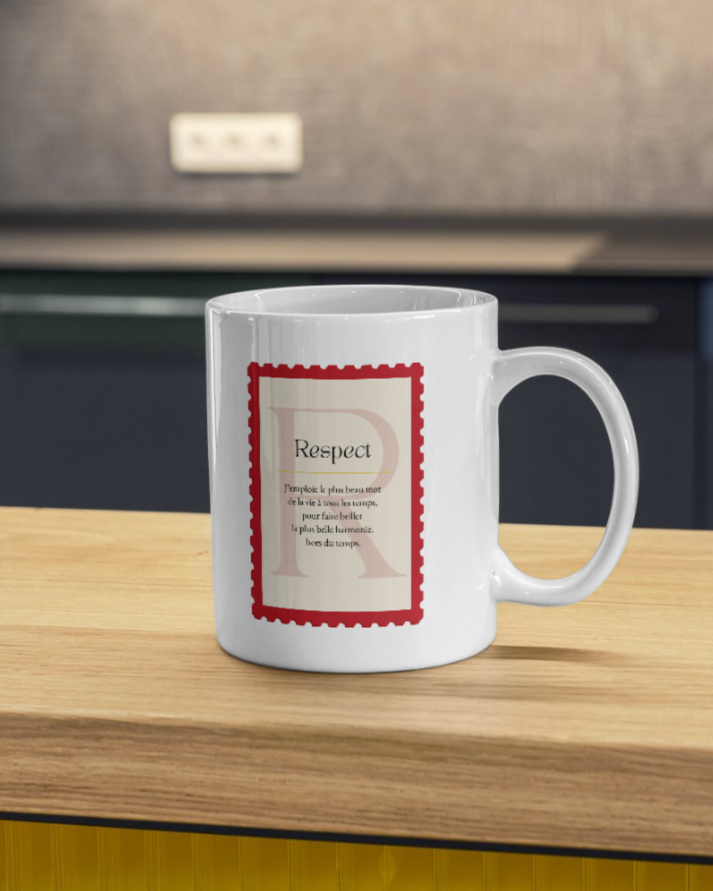 MUG TIMBRE - Respect