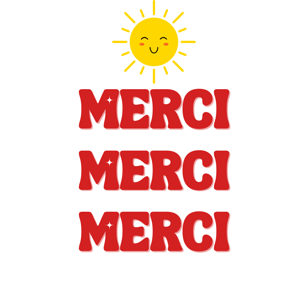 MUG - Merci Merci Merci - 'Just, Thank You'