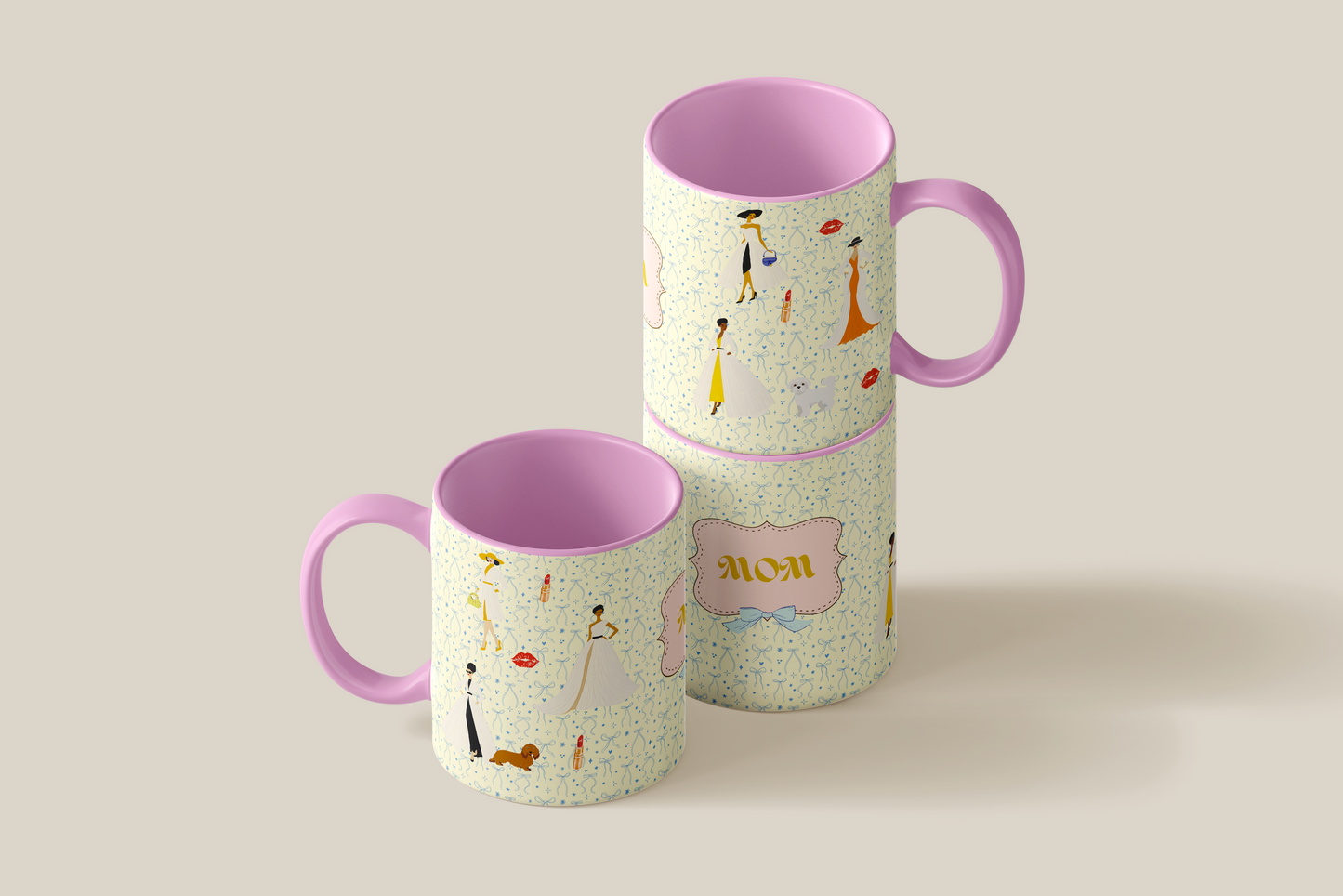 Mug 'Fashion Mama' - Fête des Mères
