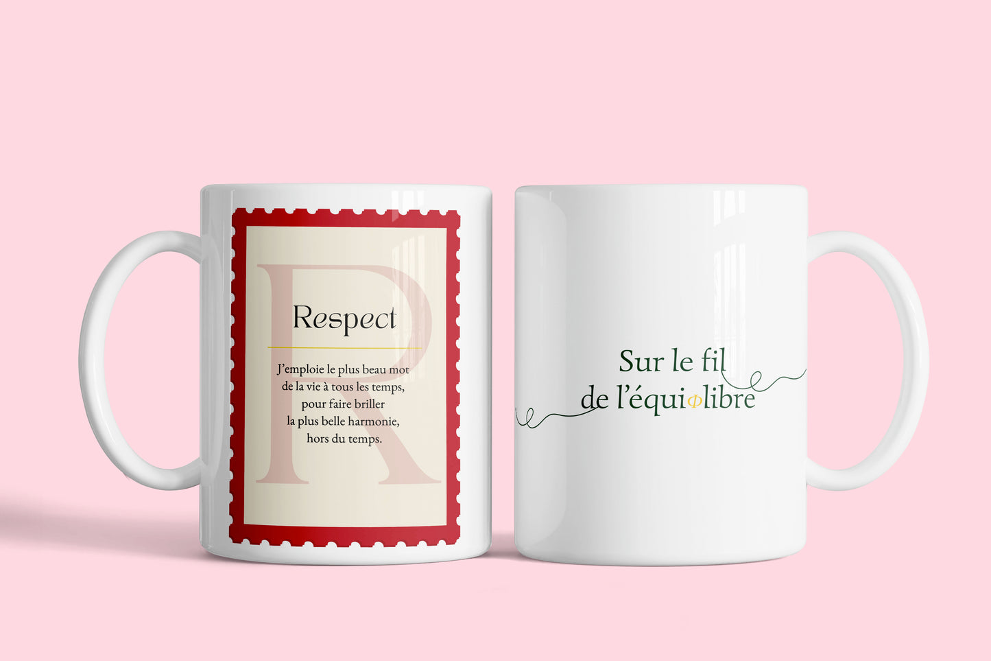 MUG TIMBRE - Respect