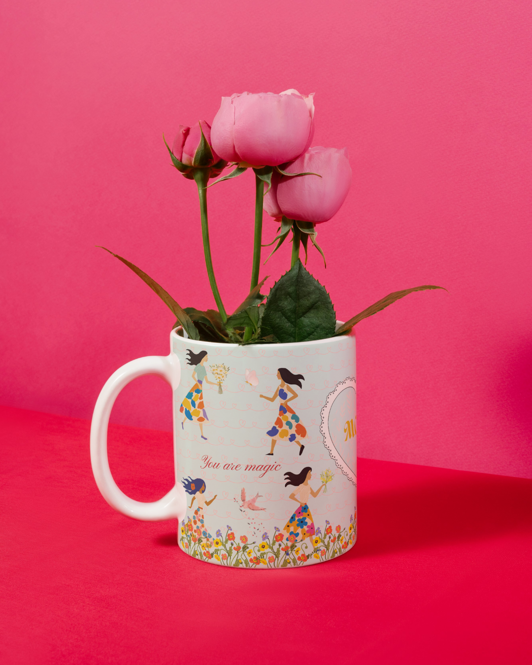 Mug 'Flower Power MAMA'