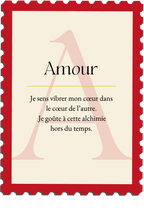 Mug-Timbre 'Amour' - 'L'amour de soi est la clef'