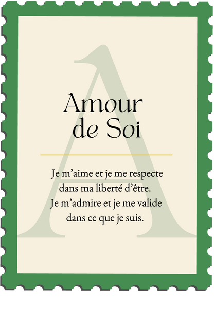 MUG TIMBRE - Amour de Soi - 'You are Loved'