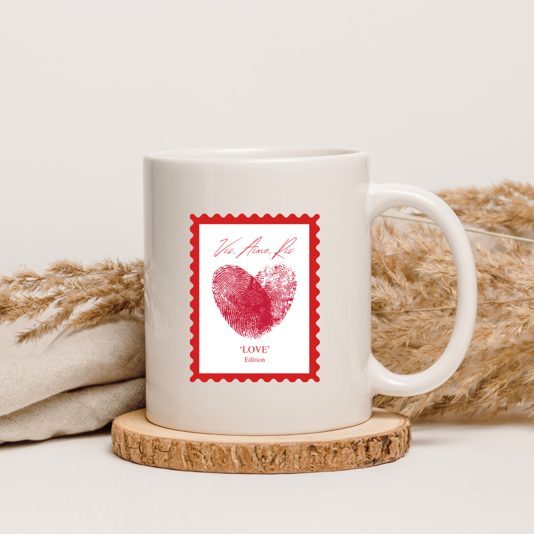 Mug 'Vis, Aime, Ris'