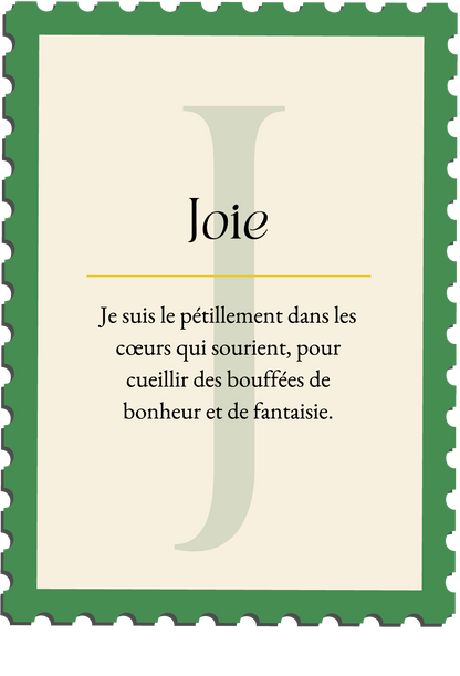 MUG TIMBRE - Joie - 'Don't forget to Smile'