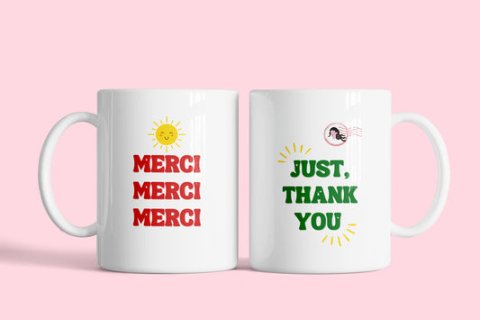 MUG - Merci Merci Merci - 'Just, Thank You'