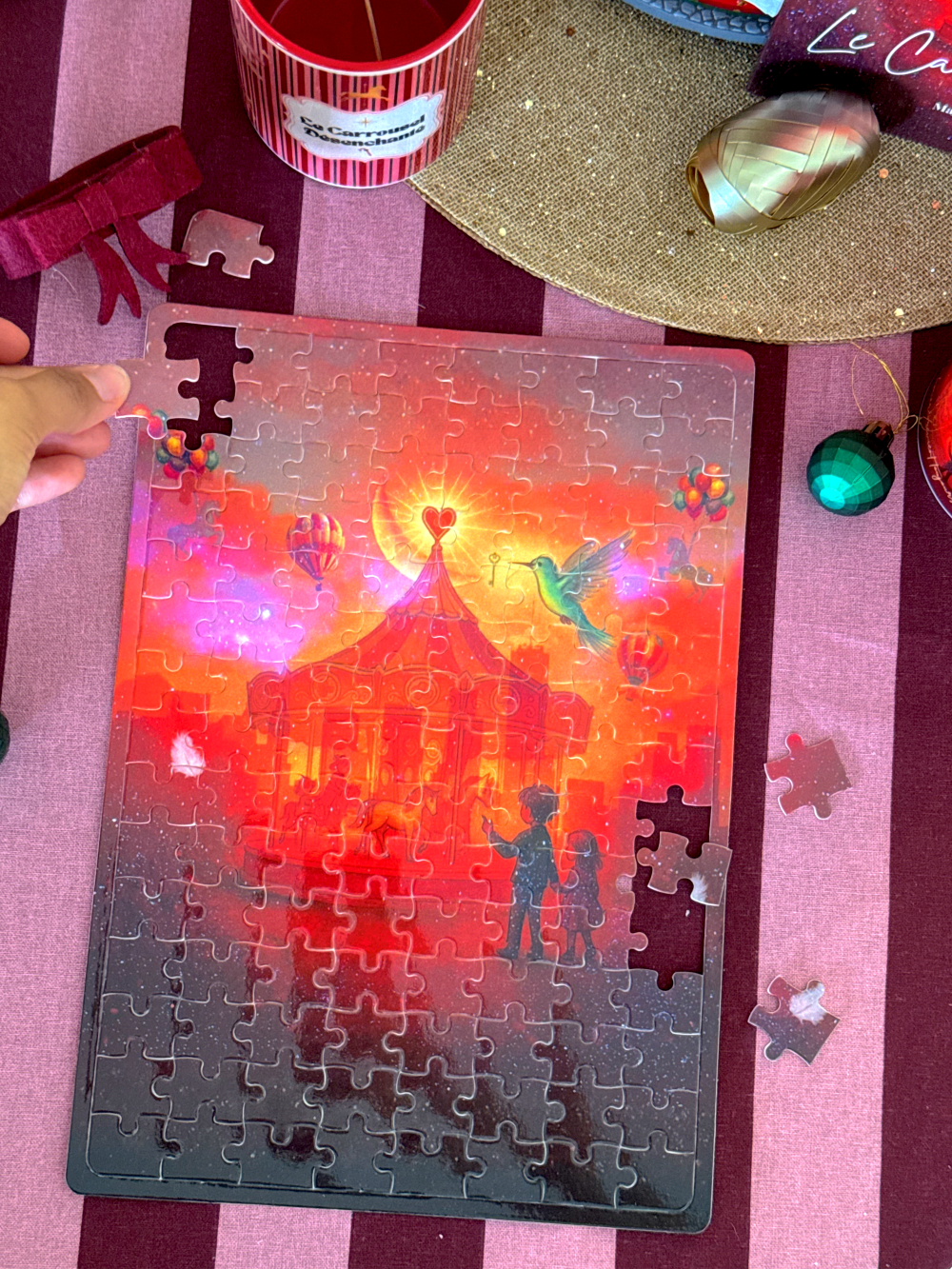 Puzzle 'Le Carrousel Désenchanté'