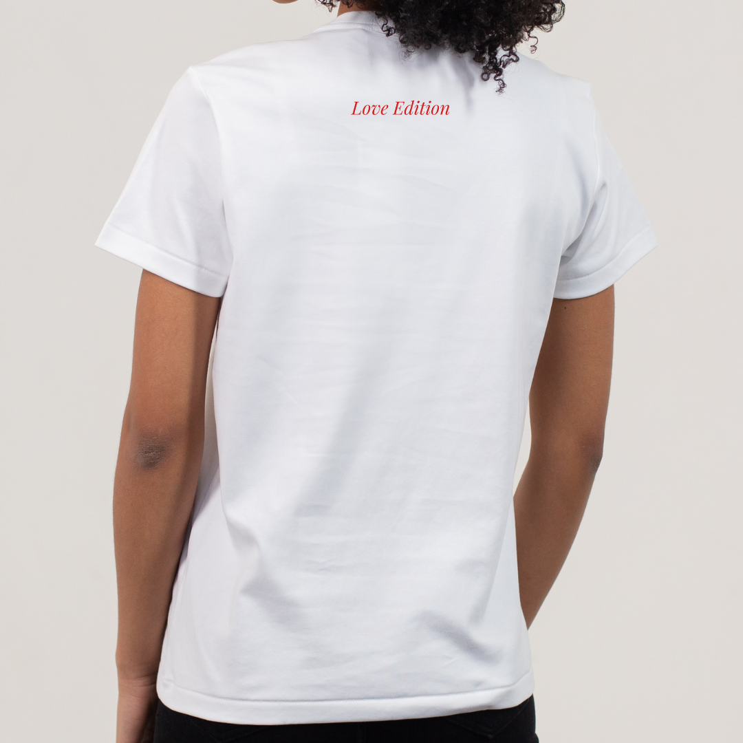 T-shirt à manches courtes - 'I am Lucky and Loved'