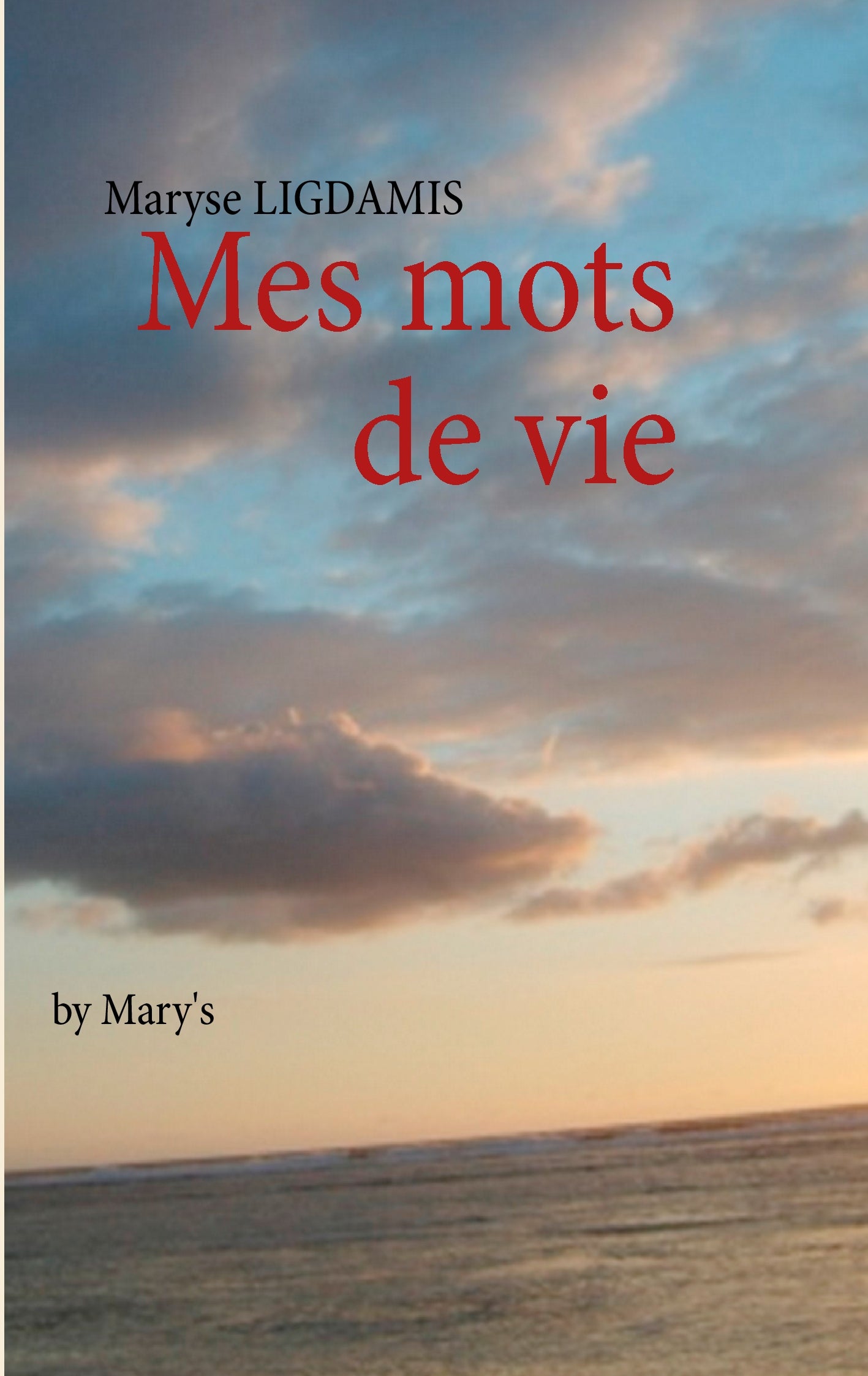 Mes Mots De Vie - Livre
