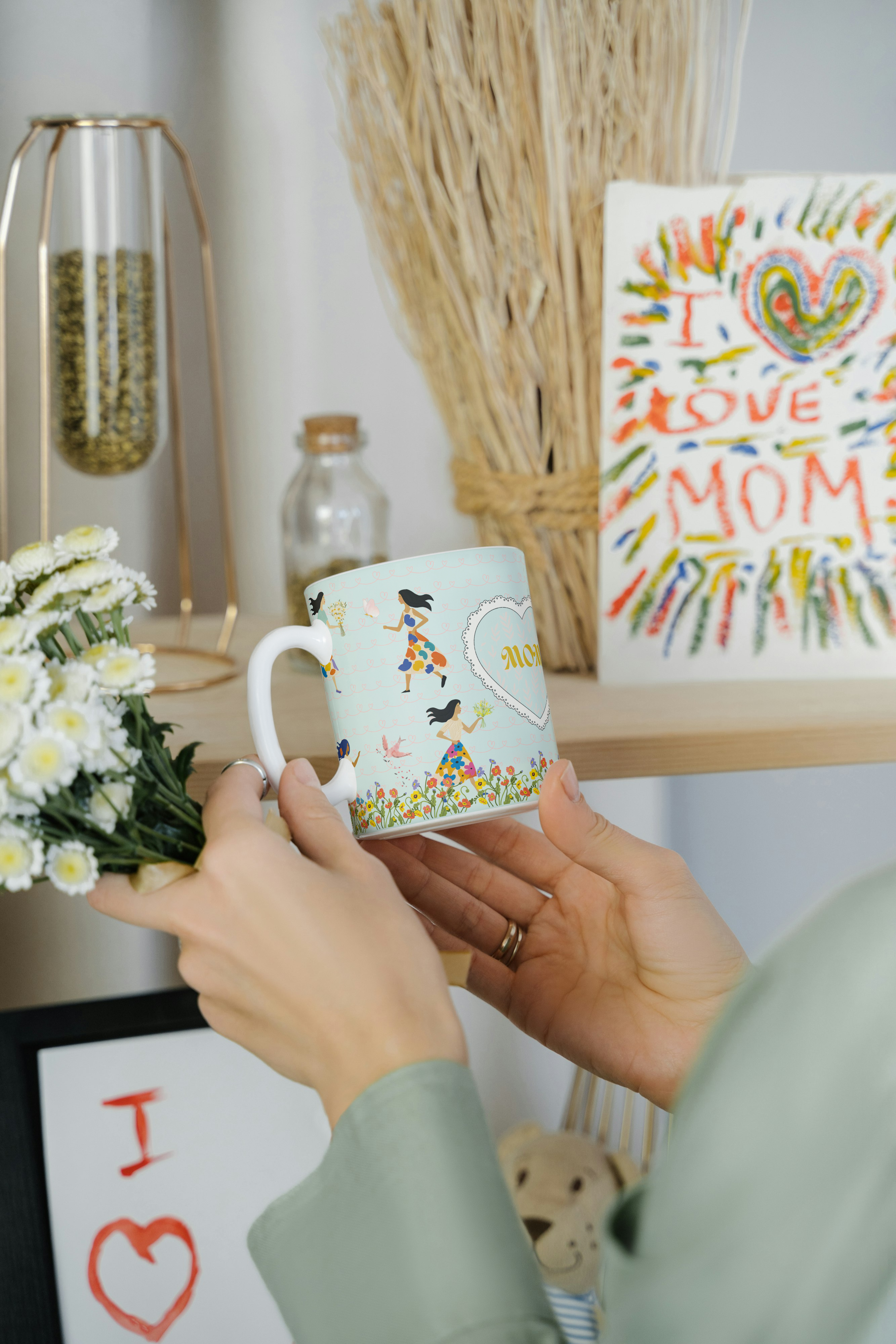 Mug 'Flower Power MAMA'