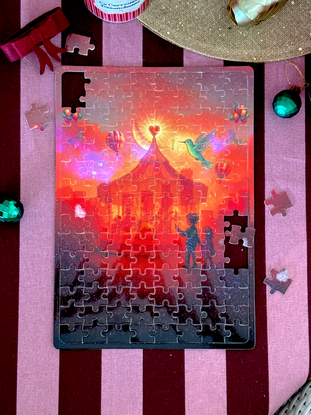 Puzzle 'Le Carrousel Désenchanté'